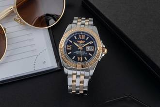 Thumbnail von Breitling Cockpit Stahl / Gold Automatik Herrenuhr Ref. C4935012 inkl. Papiere