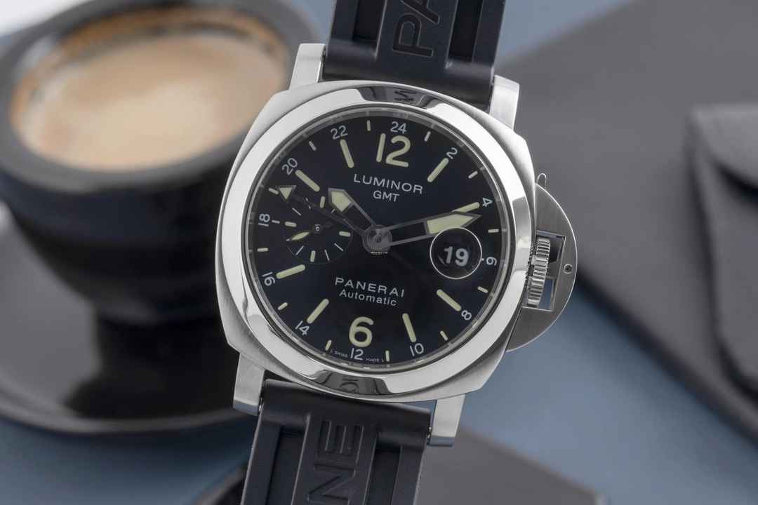  Panerai Luminor GMT Stahl Automatik Herrenuhr Ref. PAM00297  