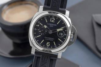 Thumbnail von Panerai Luminor GMT Stahl Automatik Herrenuhr Ref. PAM00297