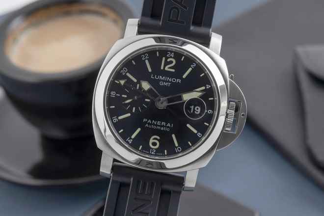  Panerai Luminor GMT Stahl Automatik Herrenuhr Ref. PAM00297  