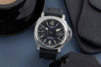 Thumbnail von Panerai Luminor GMT Stahl Automatik Herrenuhr Ref. PAM00297