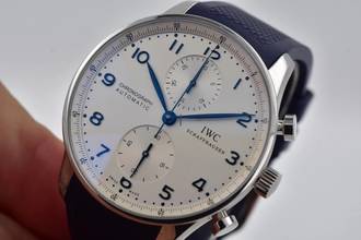 Thumbnail von IWC Portugieser Chronograph Portuguese Chronograph IW371446 IW3714 </h1>