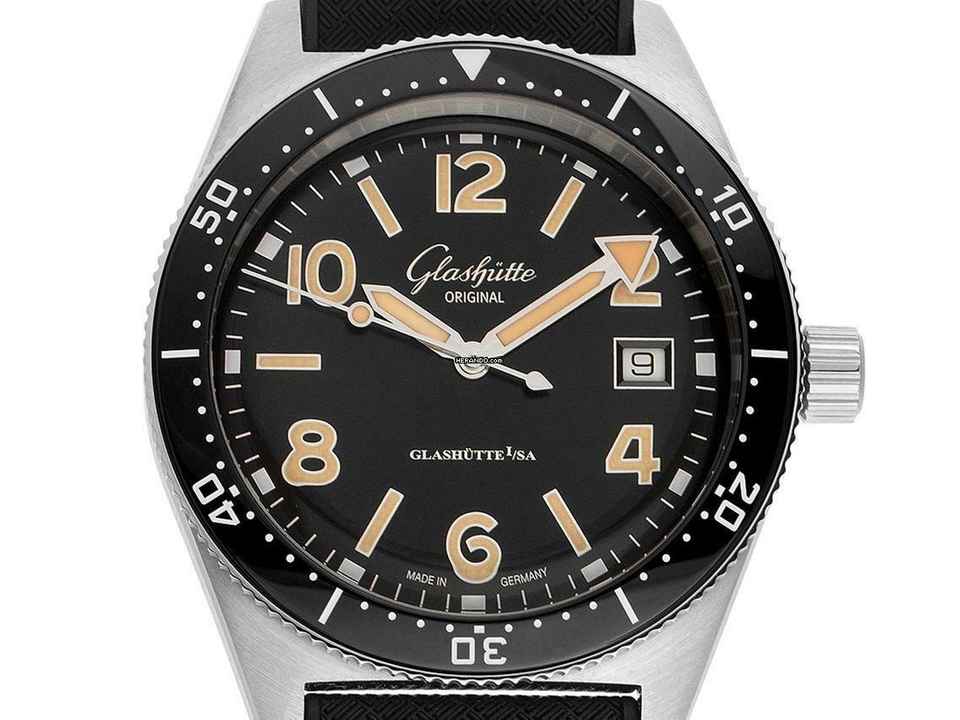  Glashütte Original SeaQ Date Ref.1-39-11-06-80-33 2025 Full Set Ungetragen 