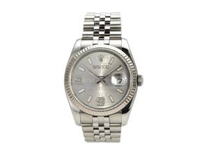 Thumbnail von Rolex Datejust 36 Edelstahl Weißgold 116234 Silber A Dia Jubile-Band