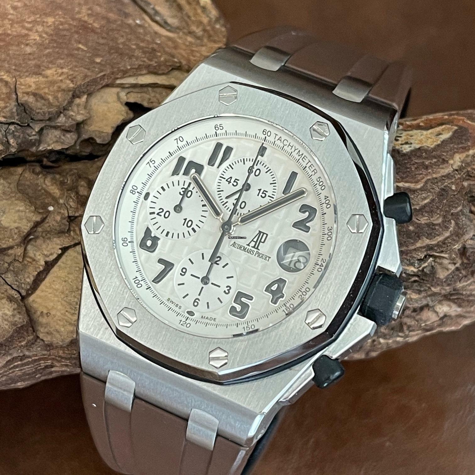 Audemars Piguet Royal Oak Offshore Chronograph Royal Oak Offshore Chrono Safari - Papiere 2005 LC100  