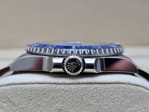 Thumbnail von Rolex Submariner Date SMURF 116619LB Blue Dial White Gold Ve Submariner Date