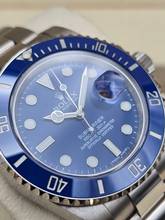 Thumbnail von Rolex Submariner Date SMURF 116619LB Blue Dial White Gold Ve Submariner Date