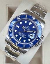 Thumbnail von Rolex Submariner Date SMURF 116619LB Blue Dial White Gold Ve Submariner Date