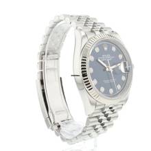 Thumbnail von Rolex Datejust 36 Fluted Jubilee Blue Diamond Dial Service '25 </h1>