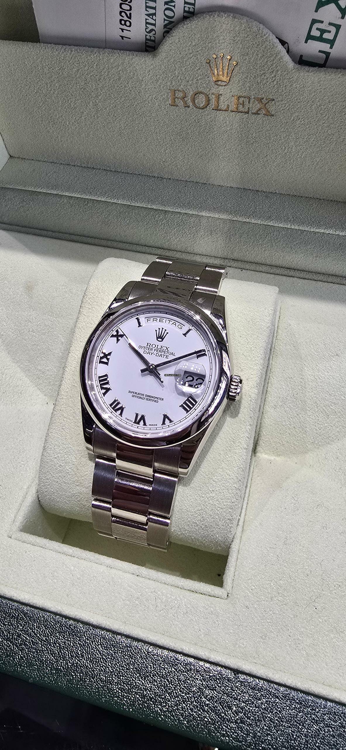  Rolex Day-Date 36 118209  