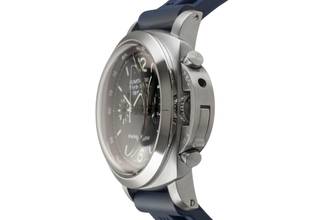 Thumbnail von Panerai Luminor 1950 3 Days Chrono Flyback Chronograph Automatik Herrenuhr Ref. PAM00212 B&P