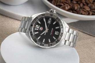 Thumbnail von TAG Heuer Formula 1 Quarz Black Dial Edelstahl Quarz Herrenuhr Ref. WAZ1112