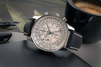 Thumbnail von Breitling Montbrillant Datora Chronograph Stahl Automatik Ref. A21330 A213G18NP