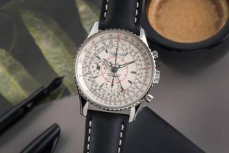 Thumbnail von Breitling Montbrillant Datora Chronograph Stahl Automatik Ref. A21330 A213G18NP