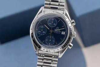 Thumbnail von Omega Speedmaster Date Chronograph Stahl Automatik Herrenuhr 3511.80.00