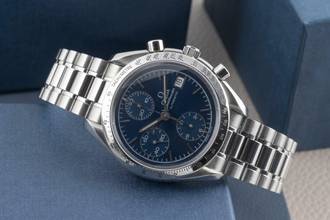 Thumbnail von Omega Speedmaster Date Chronograph Stahl Automatik Herrenuhr 3511.80.00