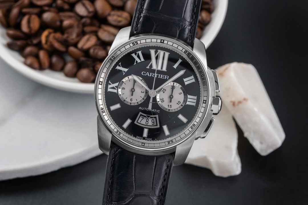  Cartier Calibre de Cartier Chronograph Automatik Edelstahl Ref. W7100061 3578  