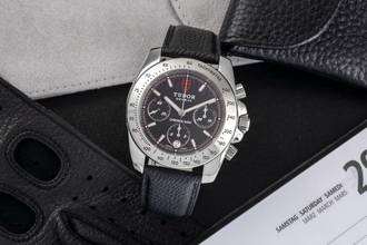 Thumbnail von Tudor Sport Chronograph Black Dial Edelstahl Chrono Automatik Ref. 20300