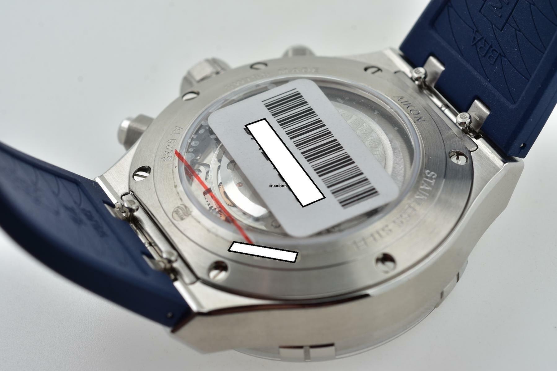 Thumbnail von Maurice Lacroix AIKON Chronograph 44mm Limited Edition Blue Dial AI6038-SS00B </h1>