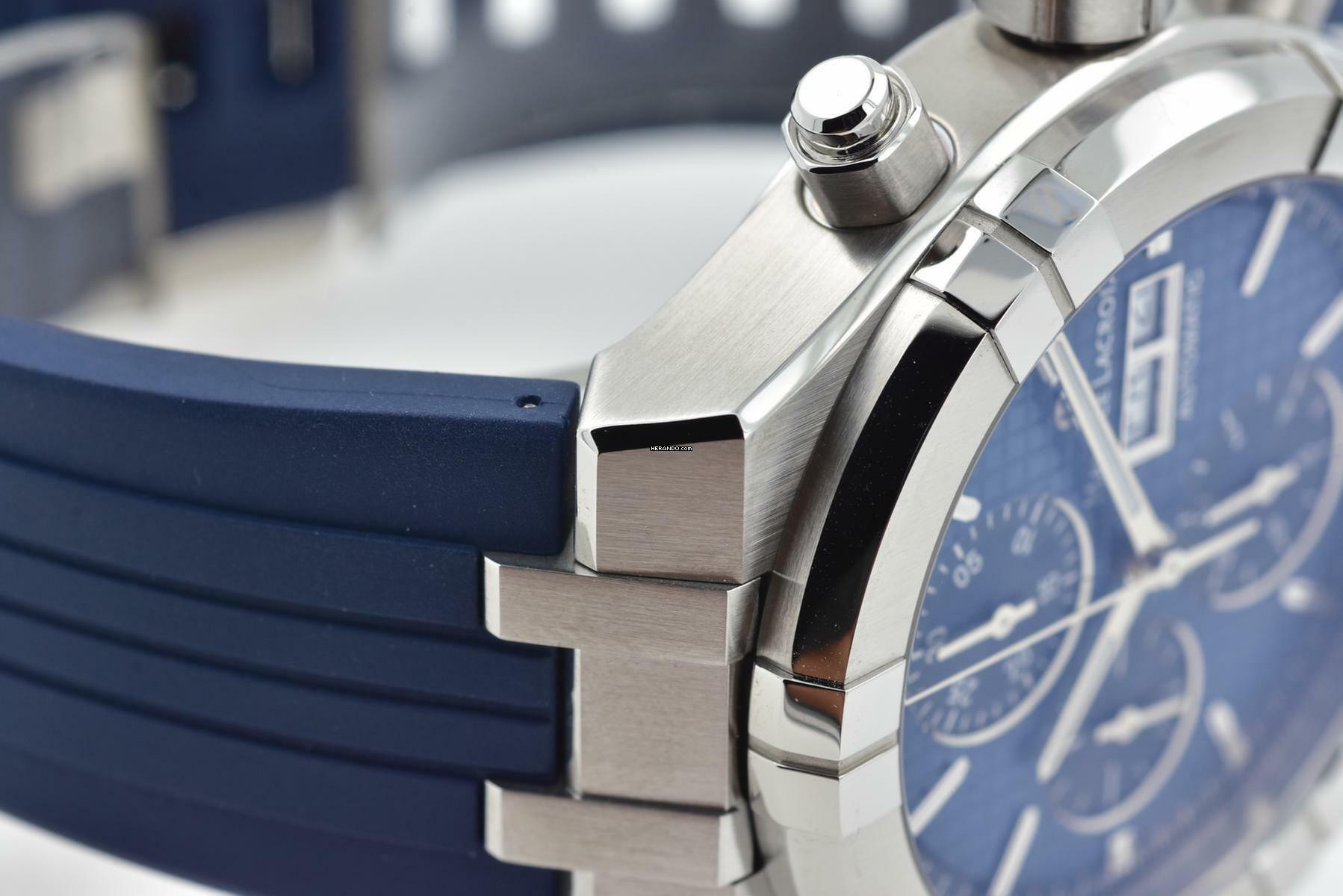 Thumbnail von Maurice Lacroix AIKON Chronograph 44mm Limited Edition Blue Dial AI6038-SS00B </h1>
