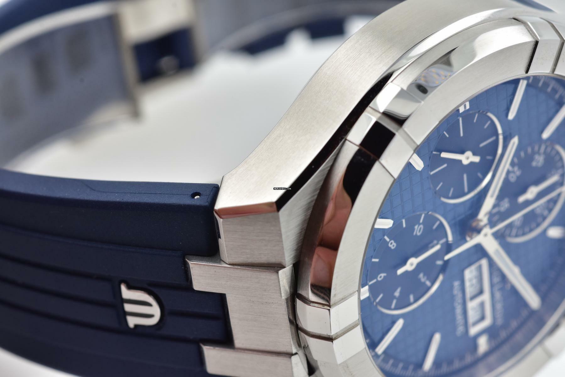 Thumbnail von Maurice Lacroix AIKON Chronograph 44mm Limited Edition Blue Dial AI6038-SS00B </h1>