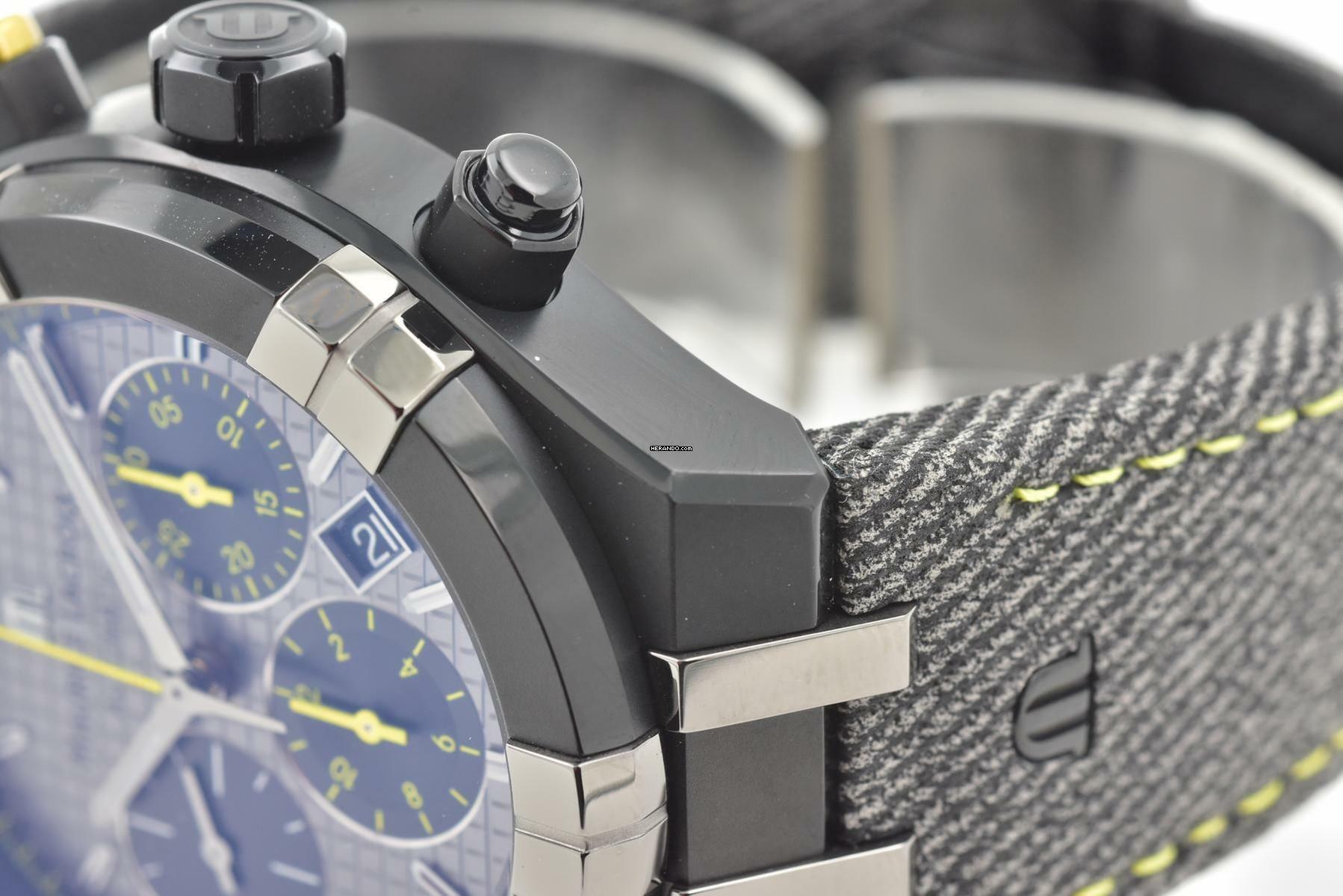 Thumbnail von Maurice Lacroix AIKON Chronograph 44mm Limited Edition Black Dial AI6018-PVB01 </h1>