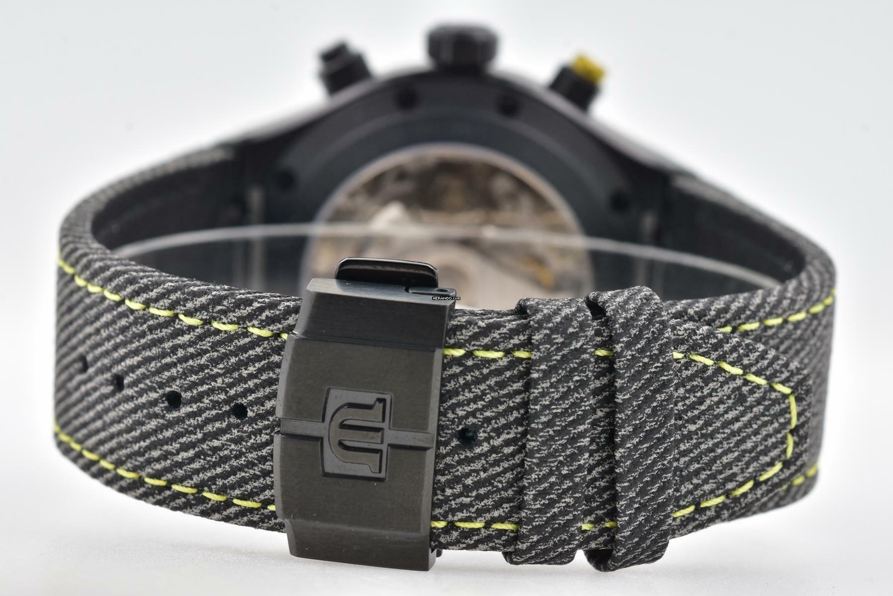 Thumbnail von Maurice Lacroix AIKON Chronograph 44mm Limited Edition Black Dial AI6018-PVB01 </h1>