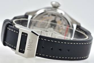 Thumbnail von IWC Große Fliegeruhr Big Pilot Perpetual Calendar Blue Dial IW503605