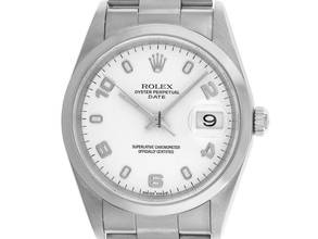 Thumbnail von Rolex Oyster Perpetual Date Ref.115200 2001 Full Set sehr gut Vintage
