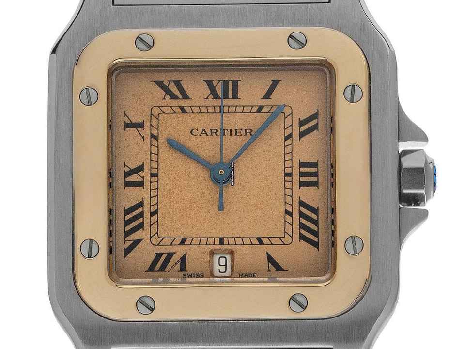  Cartier Santos Galbée GM Ref.187901 1999 original Box sehr gut Vintage </h1> 