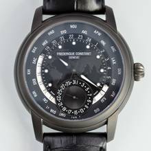Thumbnail von Frederique Constant Manufacture Worldtimer GMT Manufacture Black PVD 42MM Full Set 2023 </h1>