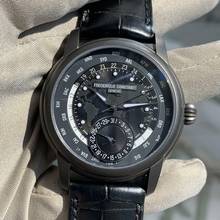 Thumbnail von Frederique Constant Manufacture Worldtimer GMT Manufacture Black PVD 42MM Full Set 2023 </h1>