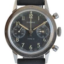 Thumbnail von Dodane Type 21 chronograph Flyback Armée de l'Air 1964's </h1>