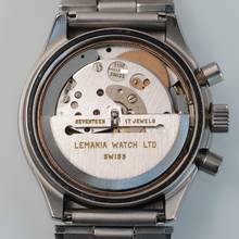 Thumbnail von Heuer Leonidas chronograph assigned A.M.I. 3H Italian Air Military Force 1983’s </h1>