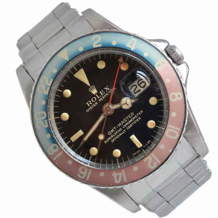  Rolex GMT-Master 1675 Cornino tritium gilt dial 1964’s </h1> 
