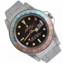 Thumbnail von Rolex GMT-Master 1675 Cornino tritium gilt dial 1964’s </h1>