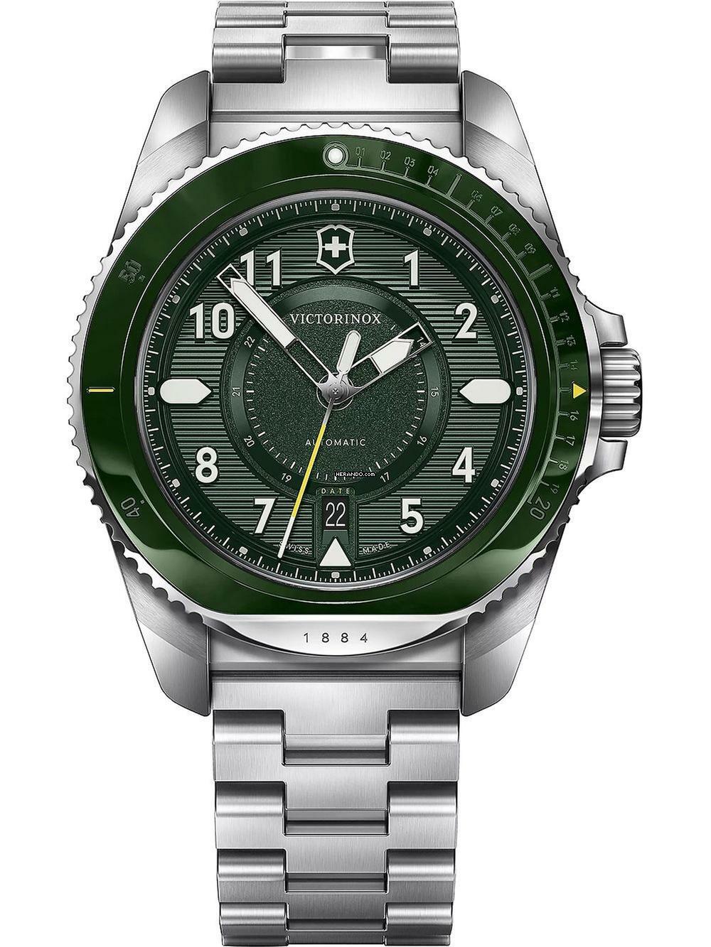  Victorinox Swiss Army 242015 Herrenuhr Journey 1884 Automatik 43mm 20ATM 