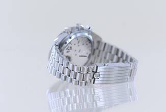 Thumbnail von Omega Speedmaster Chronoscope Blue Co-Axial Master Chronometer 9908 ungetragen B+P </h1>