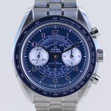 Thumbnail von Omega Speedmaster Chronoscope Blue Co-Axial Master Chronometer 9908 ungetragen B+P </h1>