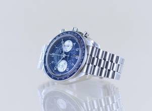 Thumbnail von Omega Speedmaster Chronoscope Blue Co-Axial Master Chronometer 9908 ungetragen B+P </h1>