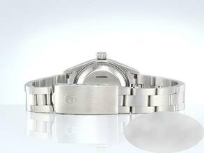 Thumbnail von Rolex Oyster Perpetual Lady Date Datejust 26mm Edelstahl Automatik Damen Stahl Damenuhr Stainless Steel Oyster-band Chronometer Blue Dial </h1>