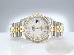 Thumbnail von Rolex Datejust 36 36mm 116243 2011 Stahl Gelbgold 750 Diamanten Automatik Stainless Steel 18kt Yellow Gold Jubilé-band Chronometer Oyster White Dial