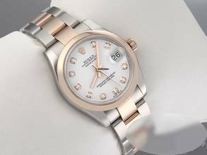 Thumbnail von Rolex Datejust 31 31mm 178241 2010 Stahl Rosegold 750 Diamanten Automatik Stainless Steel 18kt Rose Gold Oyster-band Chronometer White Dial </h1>
