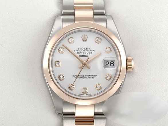  Rolex Datejust 31 31mm 178241 2010 Stahl Rosegold 750 Diamanten Automatik Stainless Steel 18kt Rose Gold Oyster-band Chronometer White Dial </h1> 