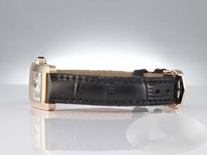 Thumbnail von Cartier Tank Américaine Lady Tank Americaine Rosegold 750 Lederband 2018 Damen 18kt Rose Gold </h1>