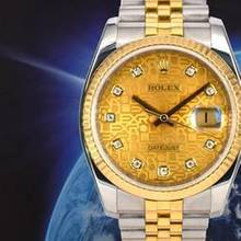 Thumbnail von Rolex Datejust 36 116233 Gold Jubilee Dial With Big Diamonds - Full Set 36mm </h1>
