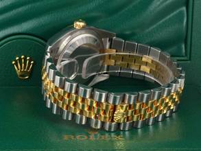 Thumbnail von Rolex Datejust 36 116233 Gold Jubilee Dial With Big Diamonds - Full Set 36mm