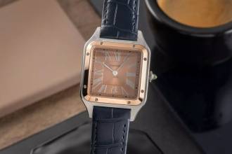 Thumbnail von Cartier Santos Dumont China Limited Edition Stahl / Rosegold Ref. W2SA0027 4298