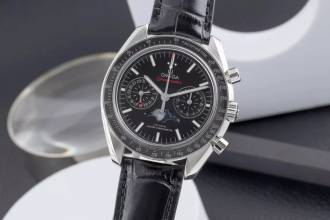 Thumbnail von Omega Speedmaster Moonphase Moonwatch Mondphase 304.33.44.52.01.001 B&P