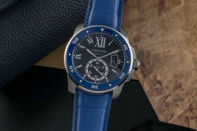  Cartier Calibre de Cartier Diver Automatik Edelstahl Ref. WSCA0010 3729  